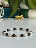 Bracelet Libido - Grenat & Pierre de Lune