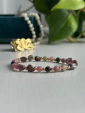 Bracelet Louise - Tourmaline Rose & Tourmaline Multicolore