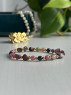 Bracelet Louise - Tourmaline Rose & Tourmaline Multicolore