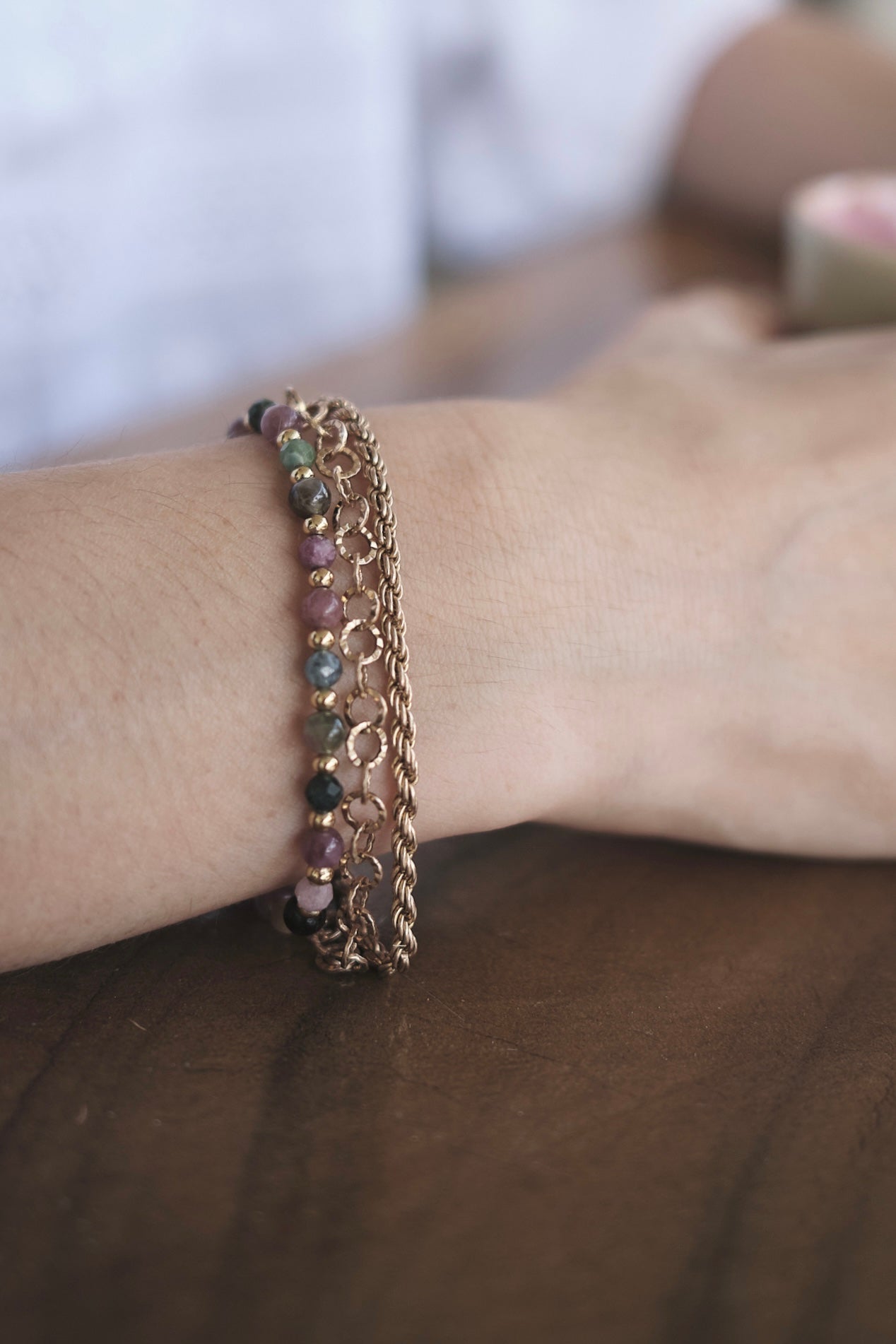 Bracelet Marion - Tourmaline Multicolore