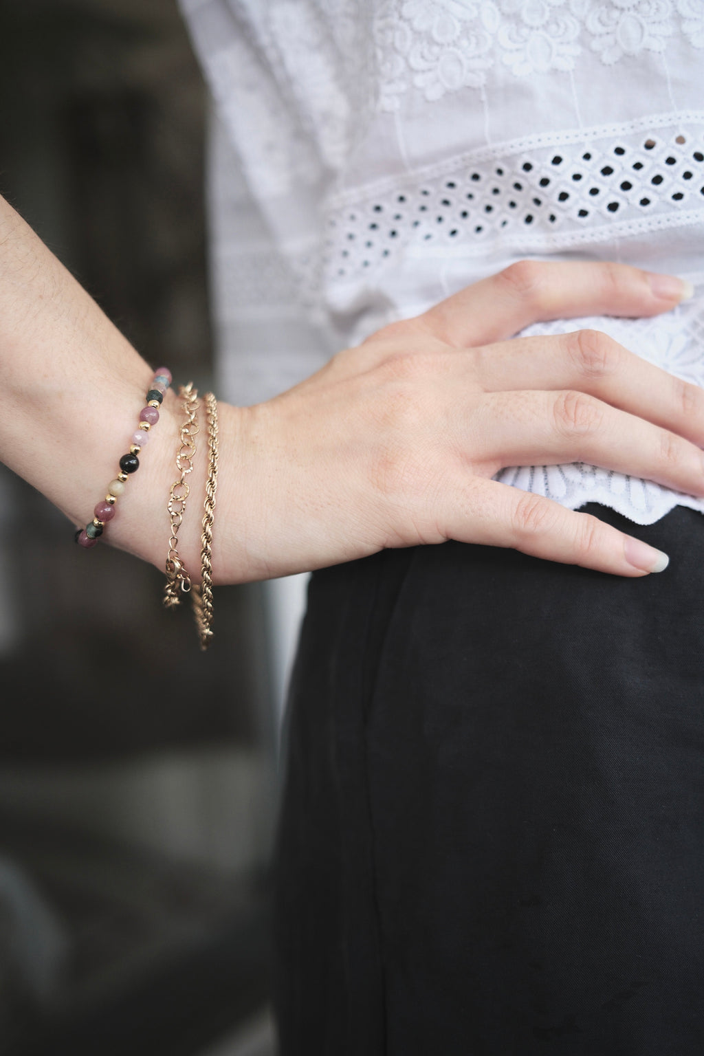 Bracelet Marion - Tourmaline Multicolore