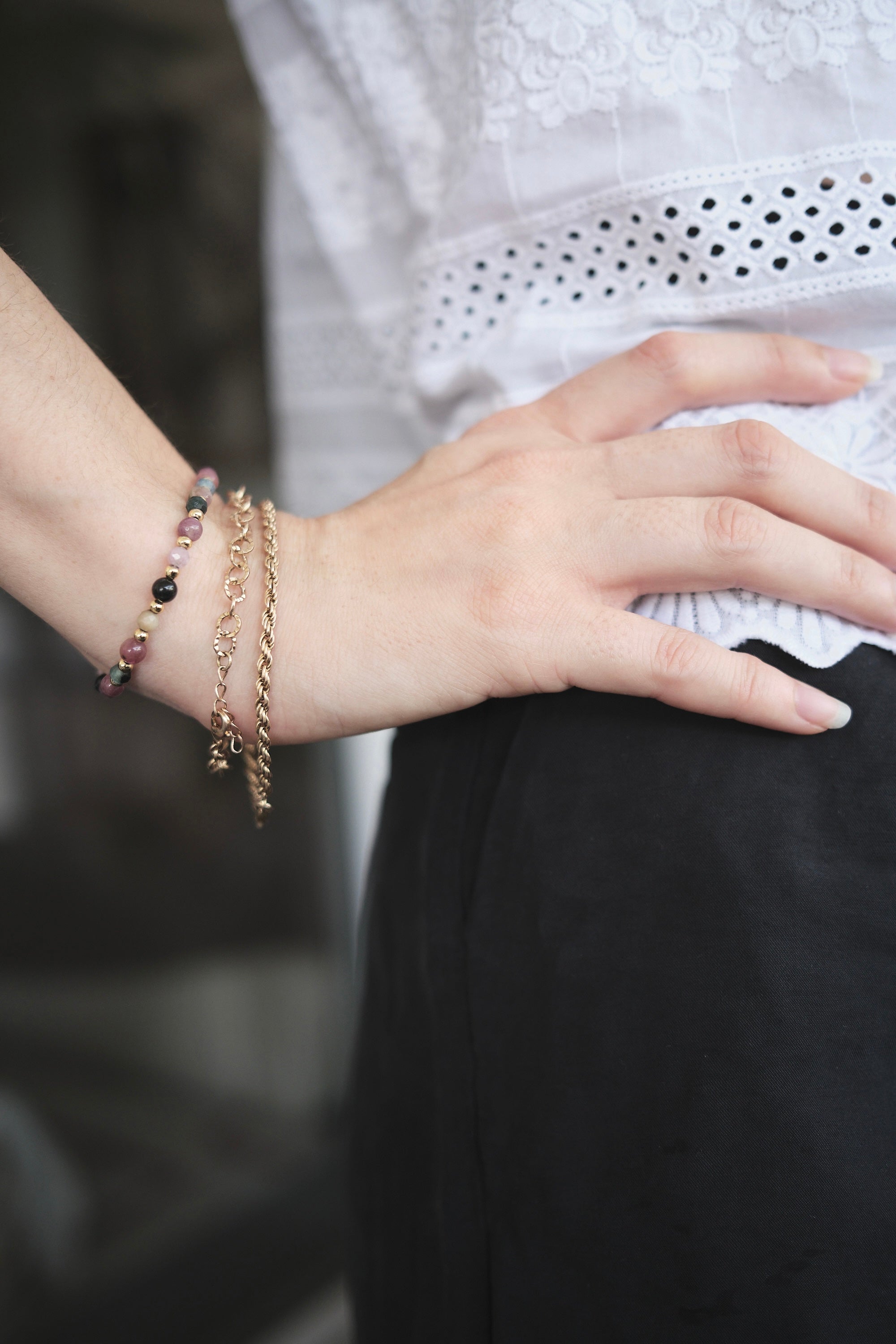 Bracelet Marion - Tourmaline Multicolore