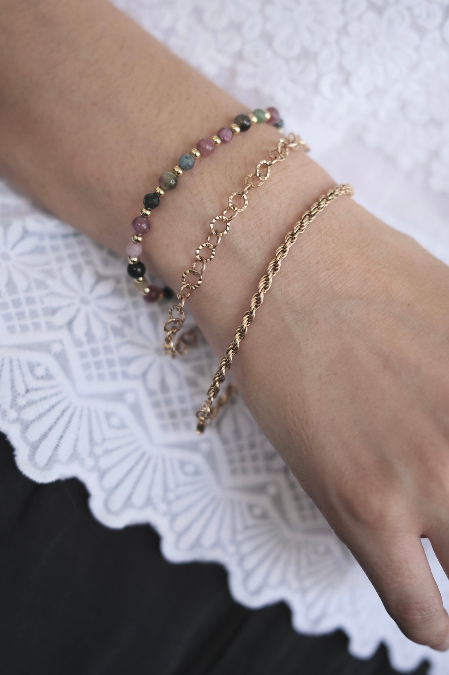Bracelet Marion - Tourmaline Multicolore