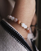 Bracelet Gabriel - Nacre & Pierre du Soleil