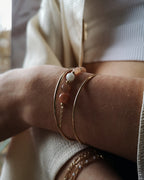 Bracelet Laly - Pierre du Soleil & Nacre